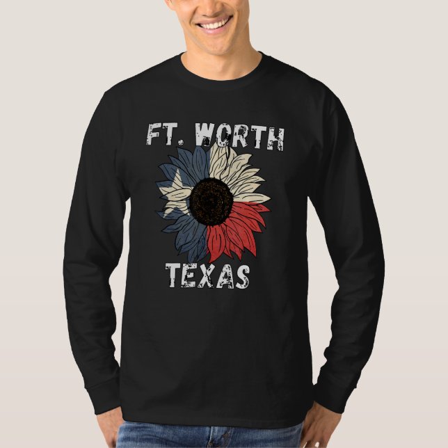 Fort Worth Texas    Texas-Städte   T-Shirt (Vorderseite)