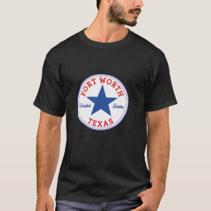 Fort Worth Texas USA USA Skat T-Shirt