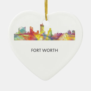 FORT WORTH, TEXAS WB1 - KERAMIKORNAMENT