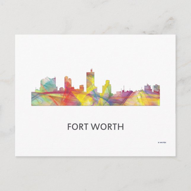FORT WORTH, TEXAS WB1 - POSTKARTE (Vorderseite)