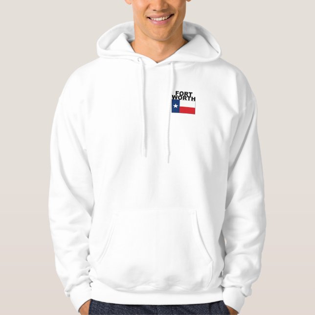 Fort Worth, TX Hoodie (Vorderseite)