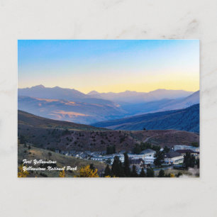 Fort Yellowstone Postcard Postkarte