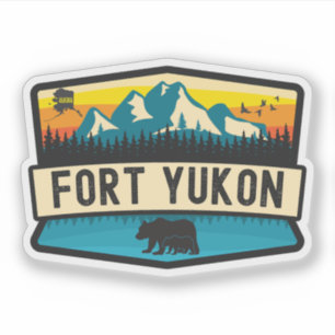 Fort Yukon, Alaska Aufkleber