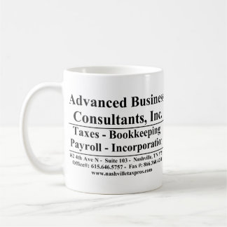 Fortgeschrittene Geschäftskunde Kaffeetasse