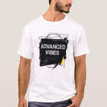 Fortgeschrittene Vibes Minimalistische T-Shirt für