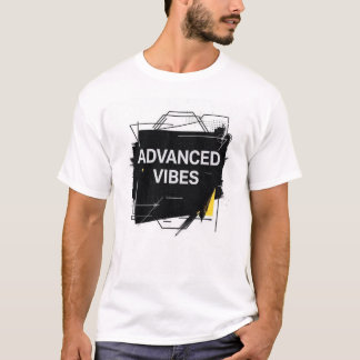 Fortgeschrittene Vibes Minimalistische T-Shirt für