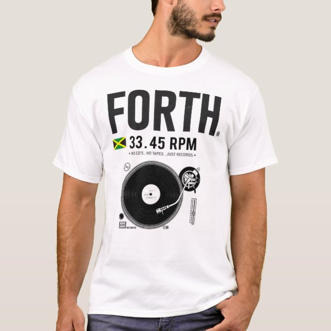 FORTH MUSIC SHIRT Men's Basic T - Shirt (Vorderseite)