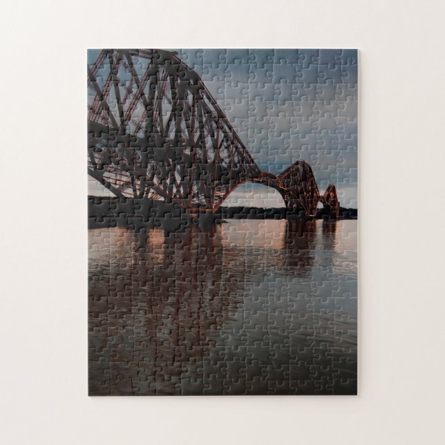 Forth Rail Bridge, Fife Scotland Puzzle (Vertikal)