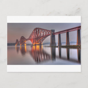 Forth Rail Bridge Postkarte