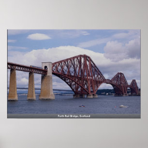 Forth Rail Bridge, Schottland Poster