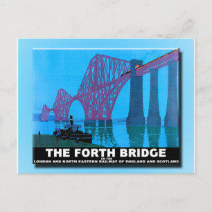 Forth Road Bridge Postkarte