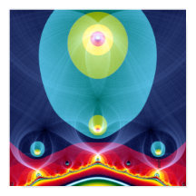 Forth Tetragrammaton (12" x 12") Art Print Poster