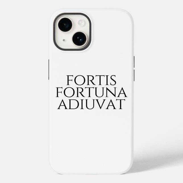 Fortis Fortuna Adiuvat Case-Mate iPhone Hülle (Rückseite)
