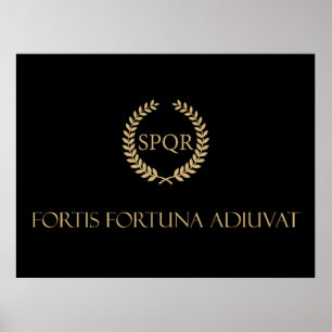 Fortis Fortuna Adiuvat - Das Glück liebt die Tapfe Poster