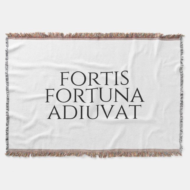 Fortis Fortuna Adiuvat Decke (Vorderseite)
