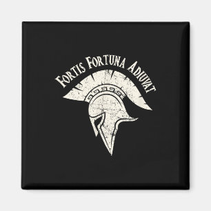 Fortis Fortuna Adiuvat Fortune Favors Tattoo Magnet