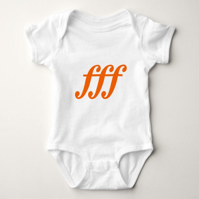 Fortissimo Possibile Baby Strampler (Vorderseite)
