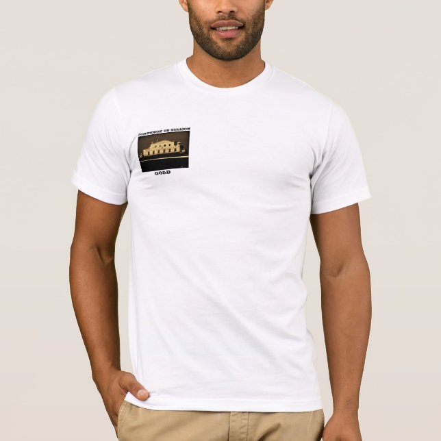 FORTKNOX US GOLDBARREN T-Shirt (Vorderseite)