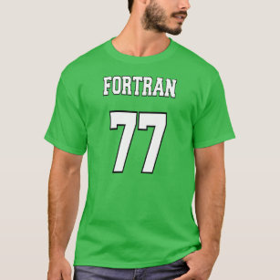 Fortran 77: Weiß/Grün für Fortran-Programmierer T-Shirt