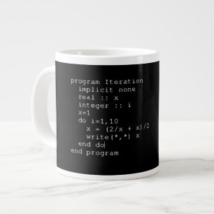 Fortran-Quellcode Jumbo-Tasse