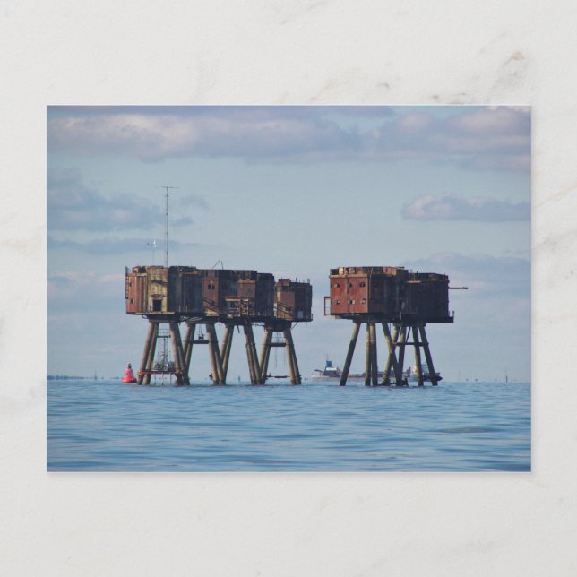 Forts in der Themse Postkarte (Vorderseite)