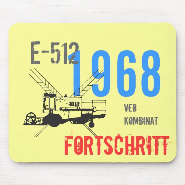 Fortschritt DDR Mousepad (Vorne)