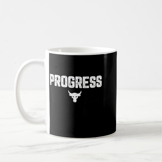 Fortschritt durch Schmerz Kaffeetasse (Links)