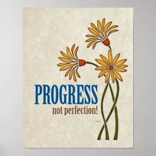 Fortschritt, nicht Perfektion! (Erholung) Poster