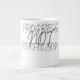 Fortschritt Statt Perfektion T-Shirt Jumbo-Tasse