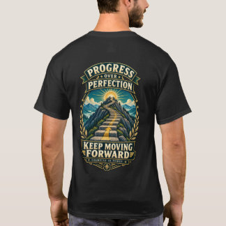 Fortschritt statt Perfektion - Weiter vorwärts T-Shirt