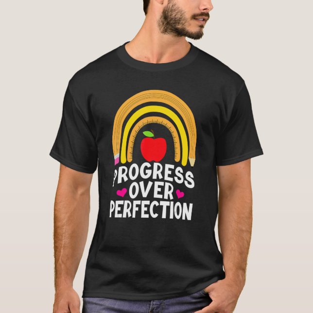 Fortschritte bei der Perfektion Sped Educator Bac T-Shirt (Vorderseite)