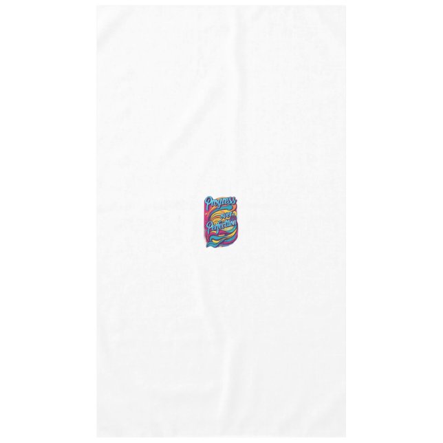 Fortschritte bei der Perfektion Tischdecke (Vorderseite)