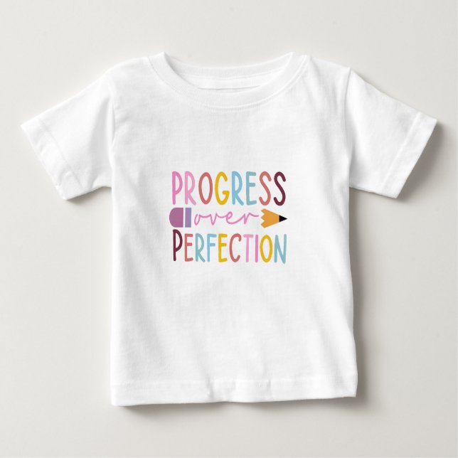 Fortschritte bei der Perfektionierungstechnik Baby T-shirt (Vorderseite)