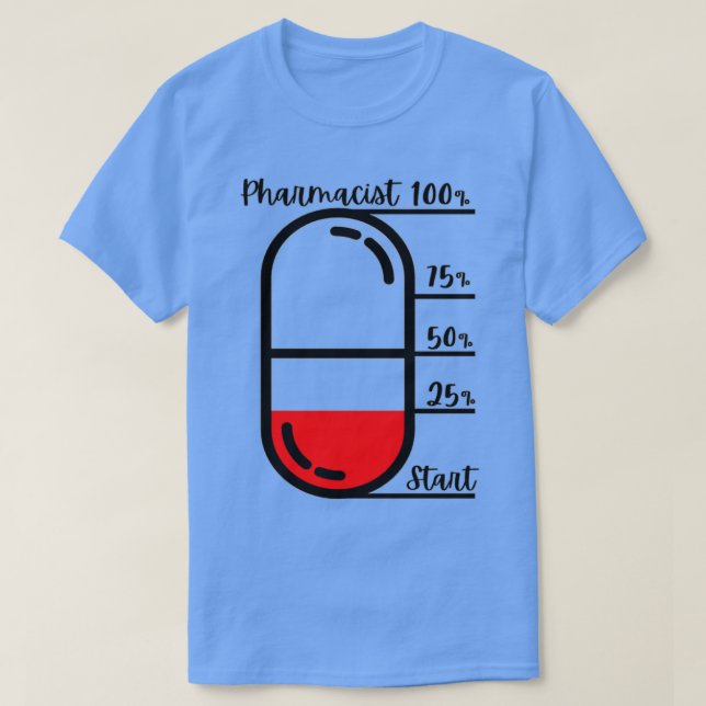 Fortschritte bei der Pharmazie 6 T-Shirt (Design vorne)