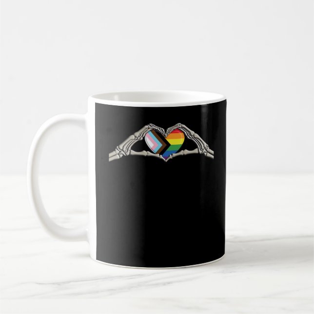 Fortschritte beim Herzstolz der Knochen Kaffeetasse (Links)