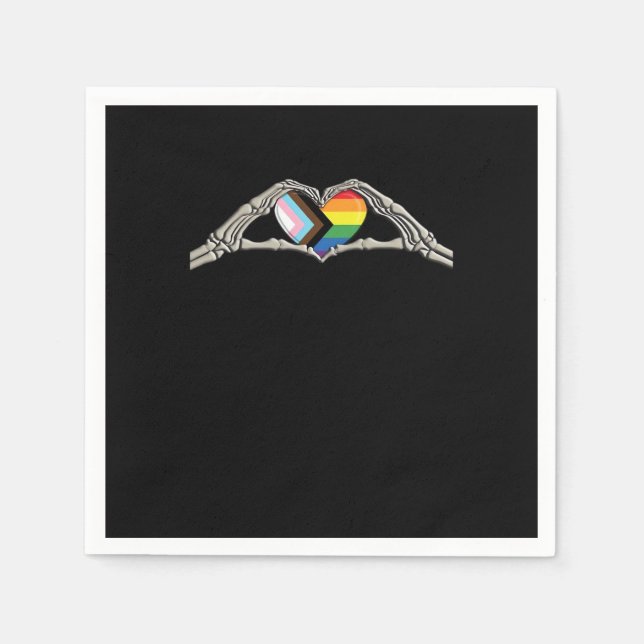 Fortschritte beim Herzstolz der Knochen Serviette (Vorderseite)