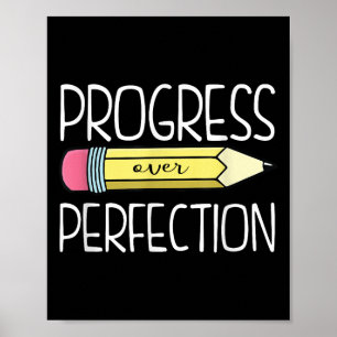 Fortschritte beim perfekten Preppy Lehrer zurück z Poster