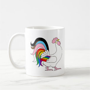 Fortschrittsstolz-Huhn Kaffeetasse