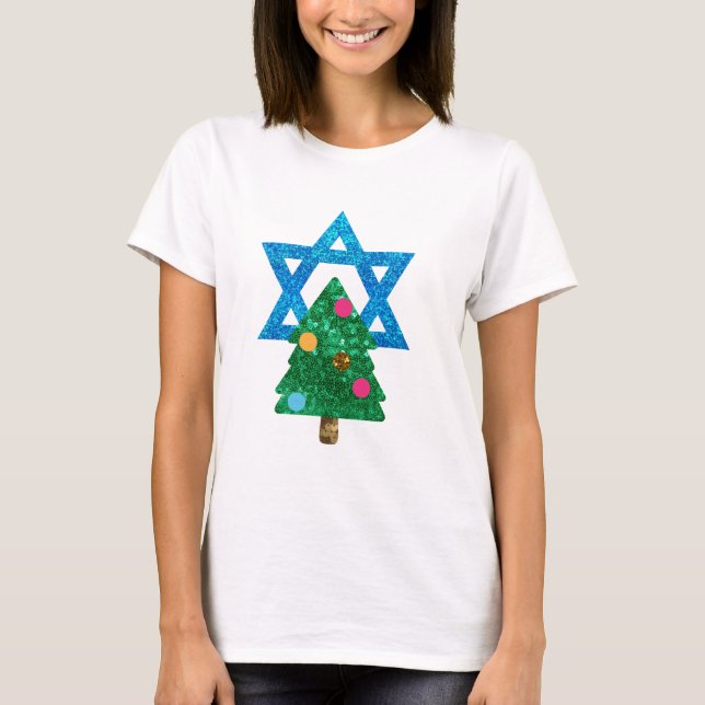 Fortsetzung Christmukah hanukkah T-Shirt (Vorderseite)