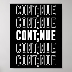 Fortsetzung des Mental Health Awareness Month Suic Poster