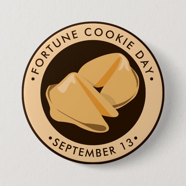 Fortune Cookie Day Button (Vorderseite)