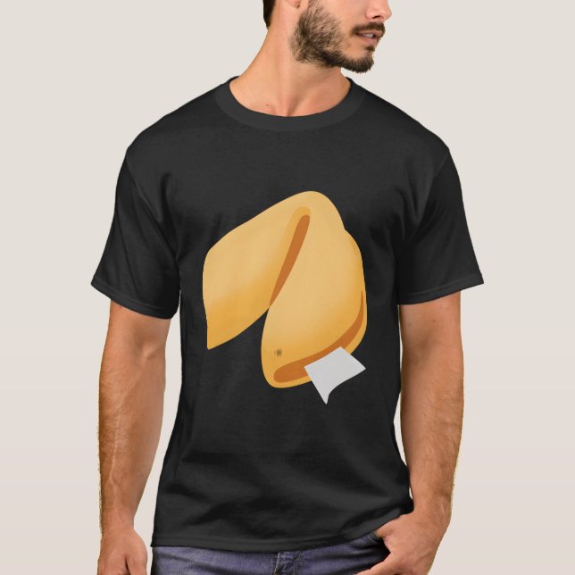 Fortune Cookie Emoticon T-Shirt (Vorderseite)