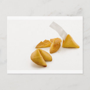Fortune Cookie Postkarte