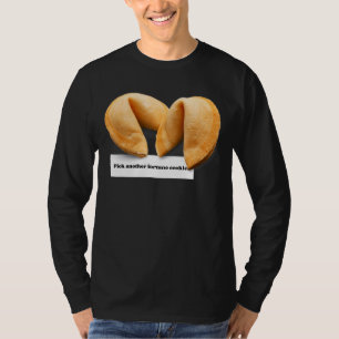 Fortune Cookie Sprichwort Chinesisches Lebensmitte T-Shirt