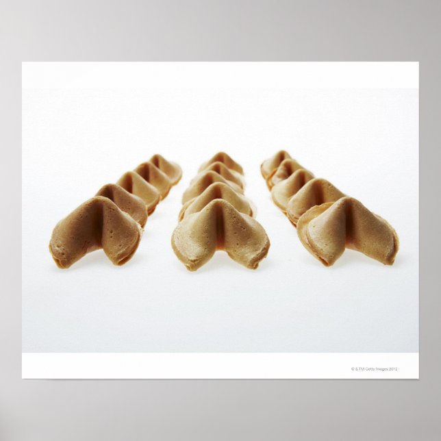 Fortune Cookies in drei Zeilen Poster (Vorne)