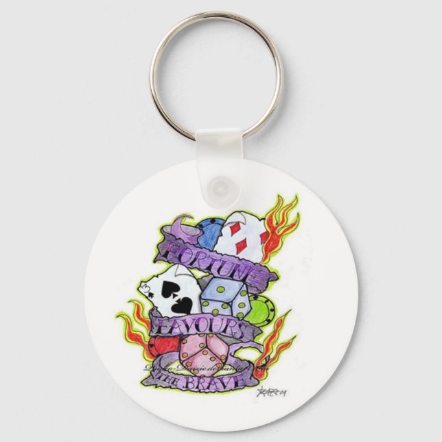 Fortune-Favoriten Schlüsselanhänger (Vorderseite)