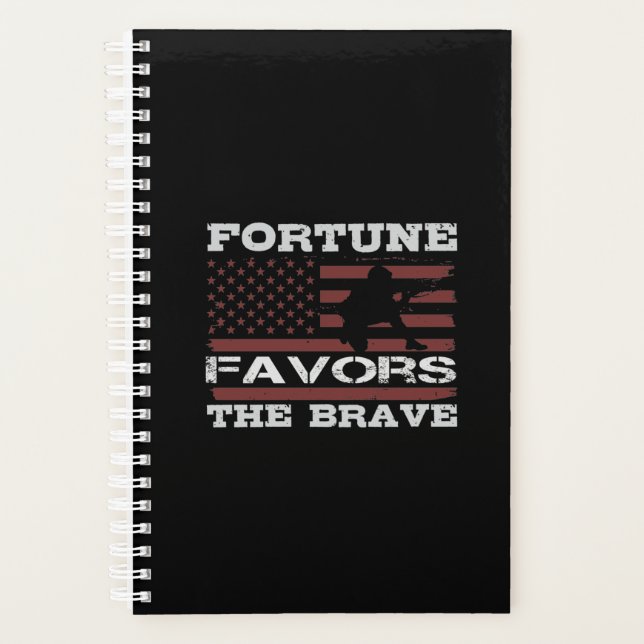 Fortune Favors The Brave Planer (Vorderseite)