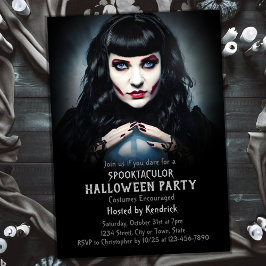 Fortune Teller Halloween Costume Party Einladung