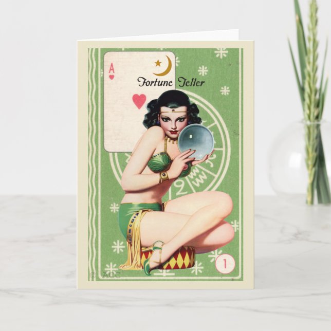 Fortune Teller Karte (Vorderseite)