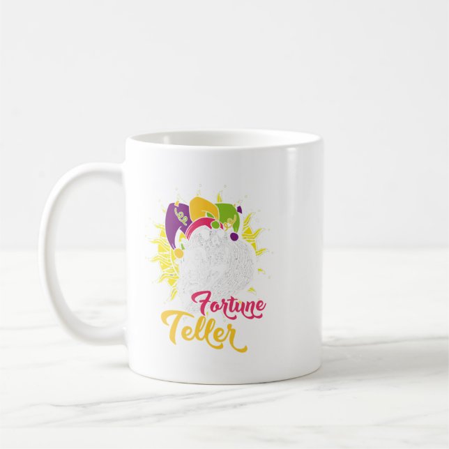 Fortune Teller Magic Occult Tarot Cards Kaffeetasse (Links)
